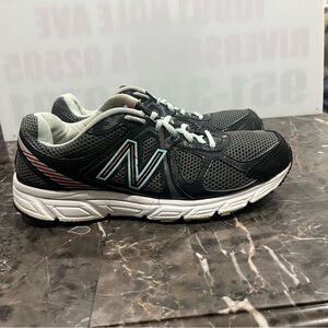 New Balance Black and White Athletic Sneakers